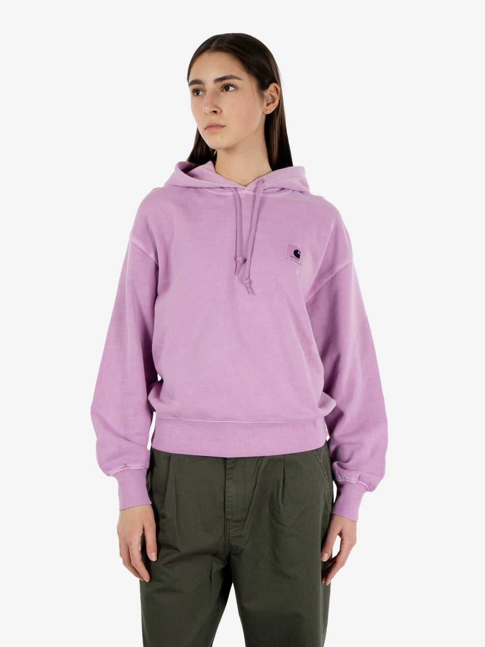 W' Hooded Nelson Sweat Gentle Purple 