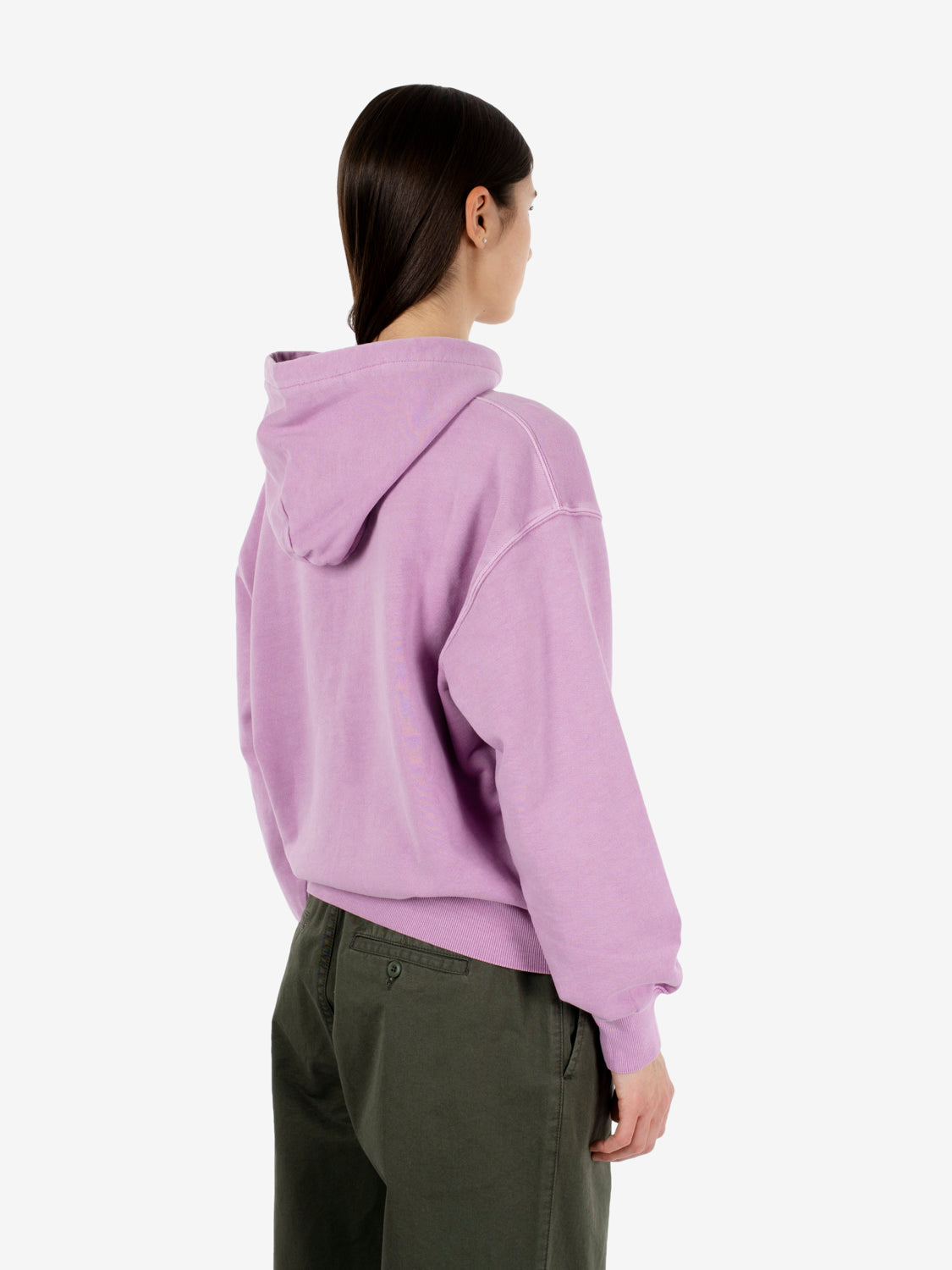 W' Hooded Nelson Sweat Gentle Purple 