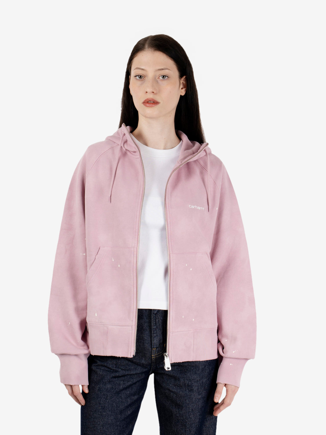 W' Hooded Painter jacket hortensia