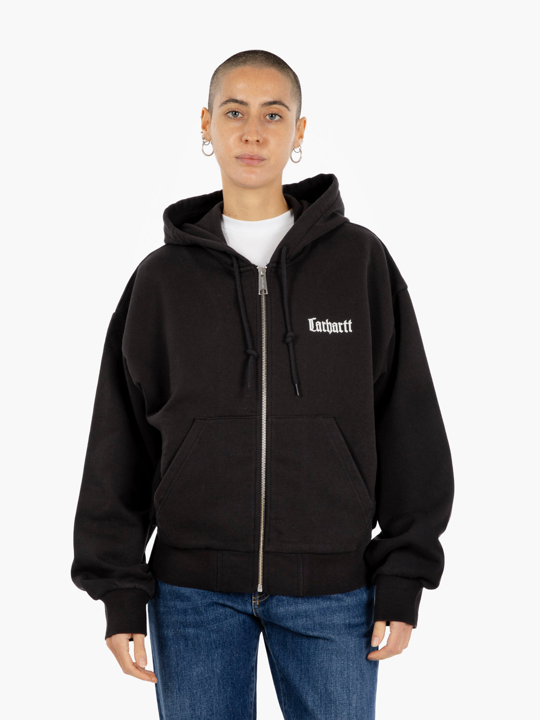 W' Hooded Schooling jacket black