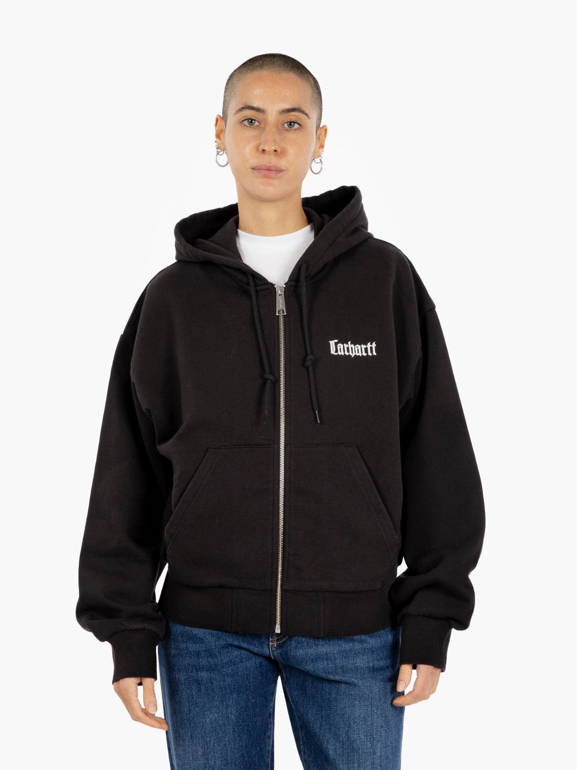 W' Hooded Schooling jacket black