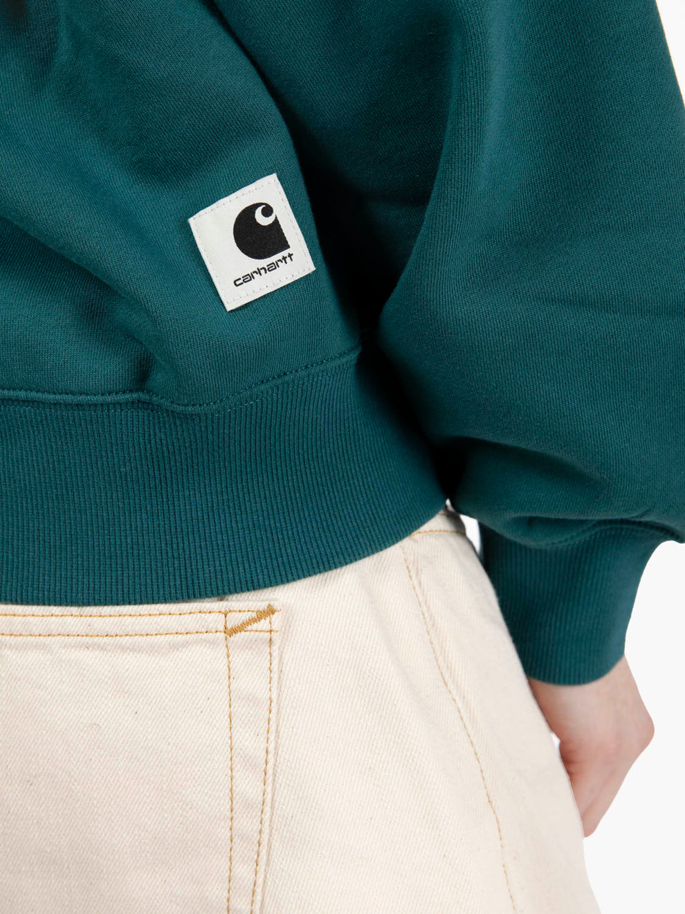 W hooded WIP sweatshirt rainforest