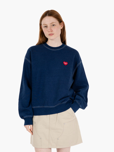 W Ingo Sweat Dark Blue