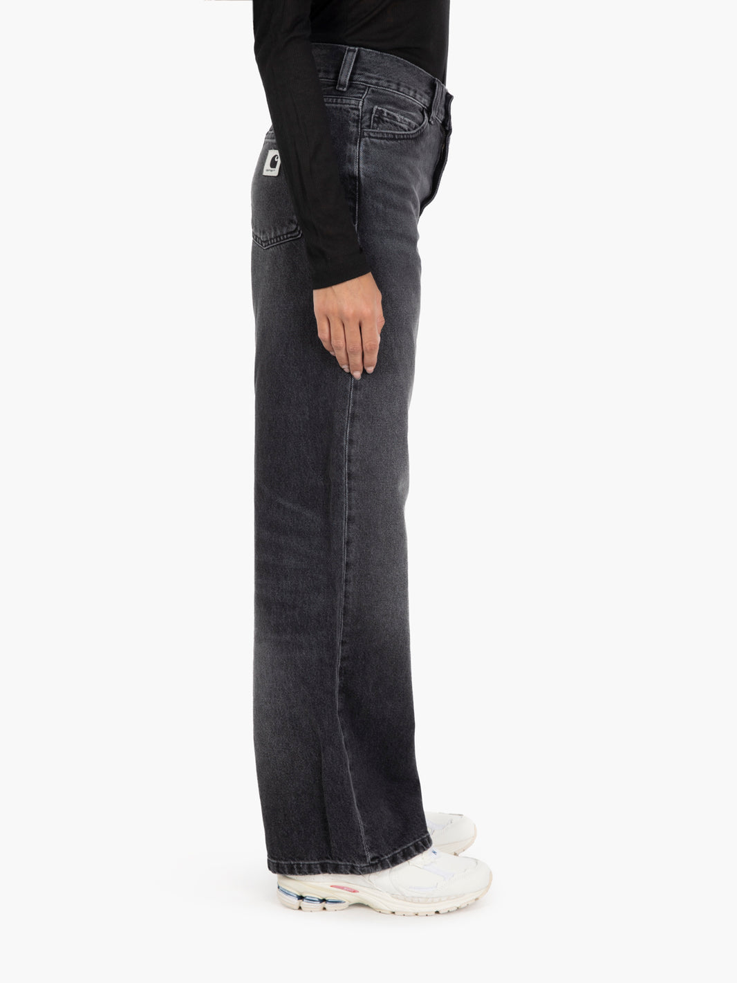 W' Jane pant black dark used wash
