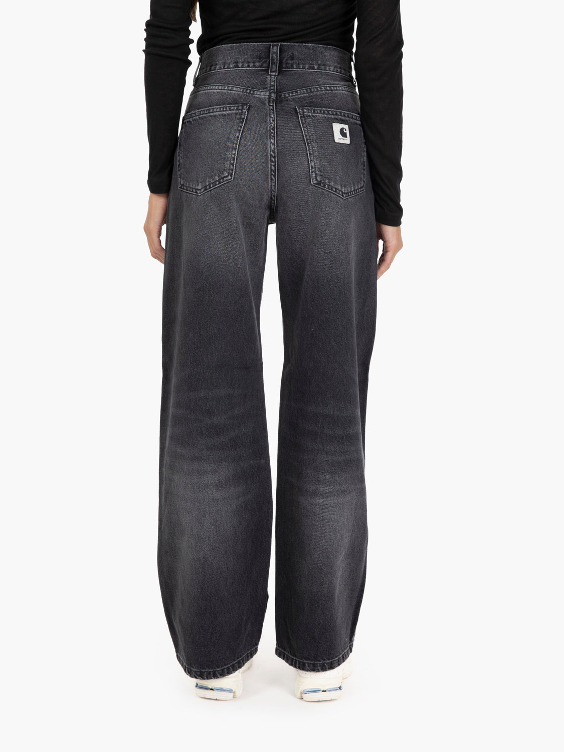 W' Jane pant black dark used wash