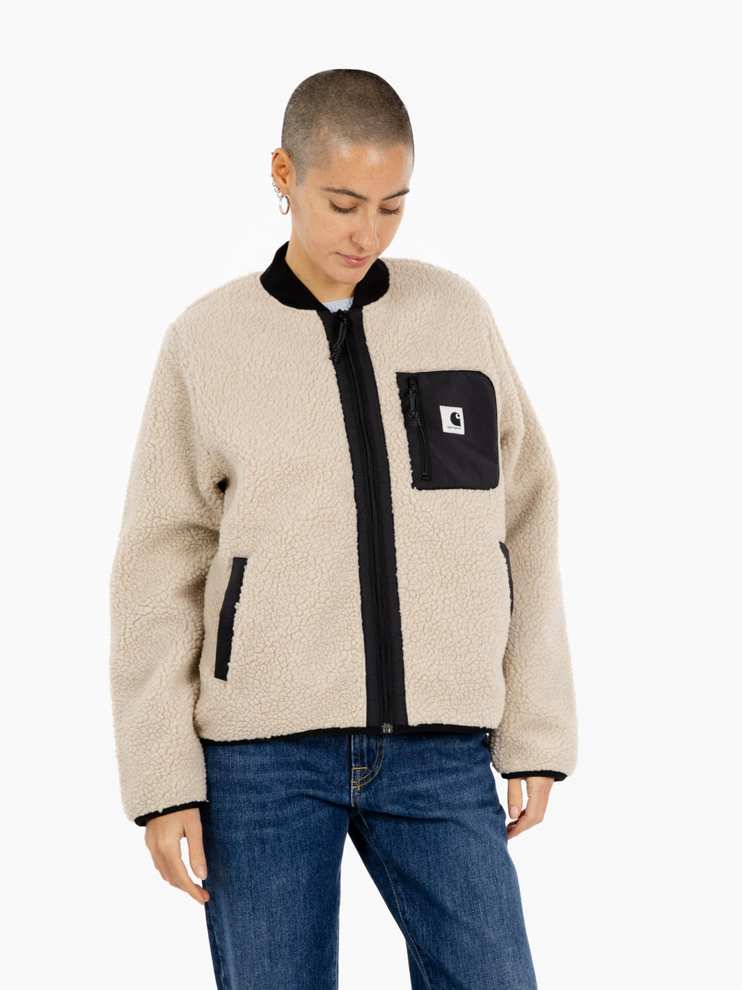 W' Janet liner fleur de sel / black