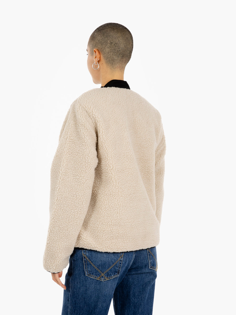 W' Janet liner fleur de sel / black