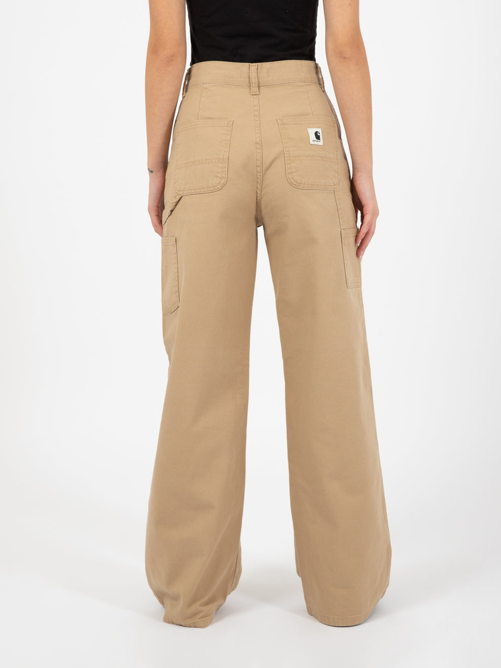 W' Jens Pant Dusty H brown stone washed