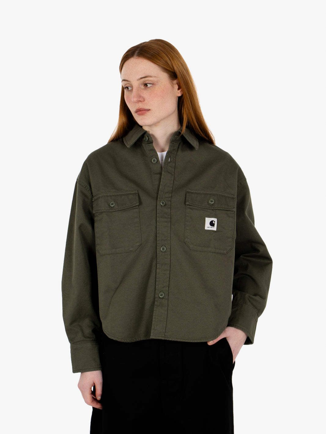 W' Kelly Shirt jac leaf