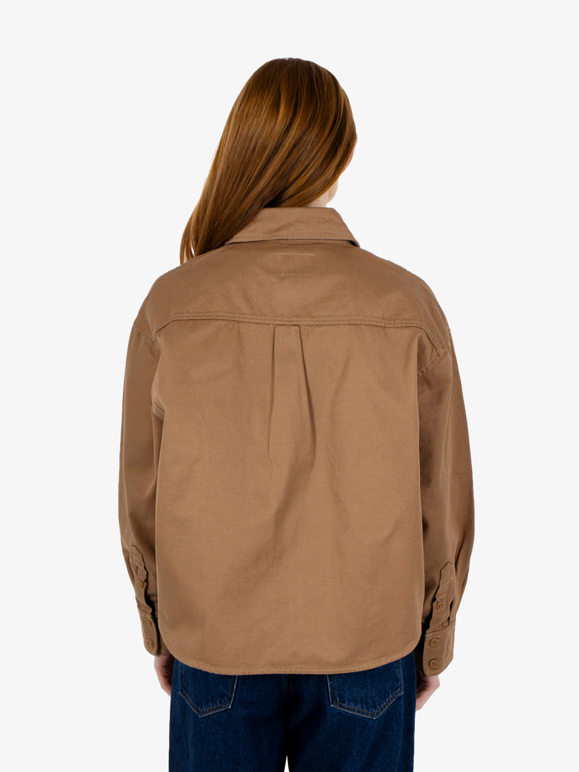 W' Kelly Shirt jac peanut rinsed