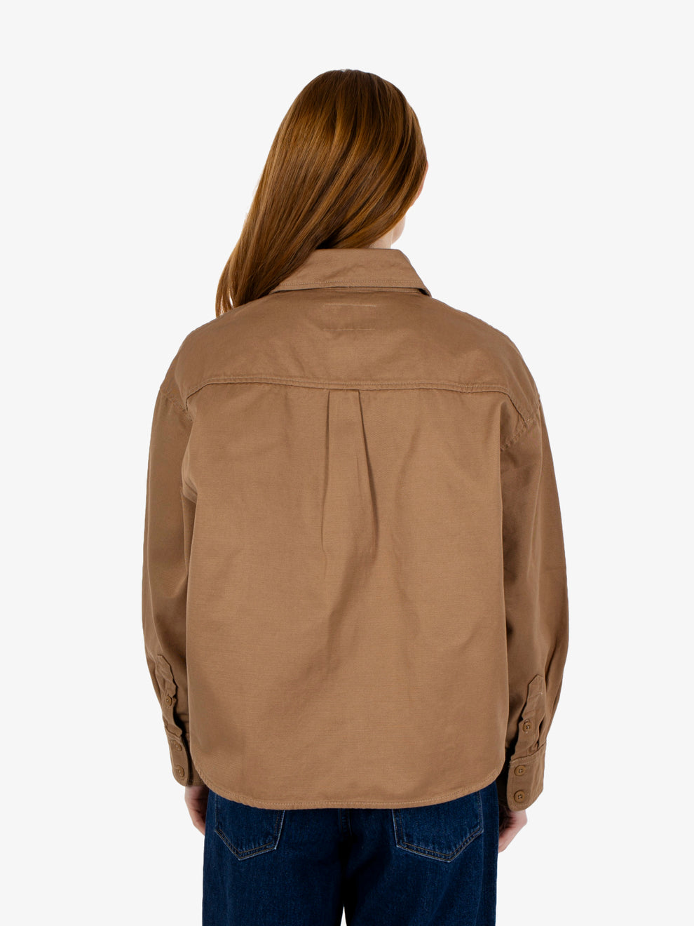 W' Kelly Shirt jac peanut rinsed