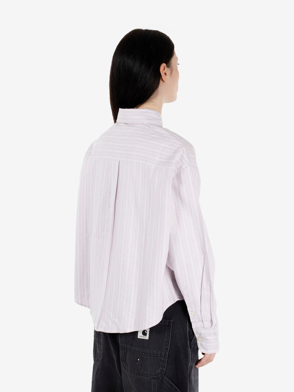 W' L/S Kanan Shirt stripe hortensia