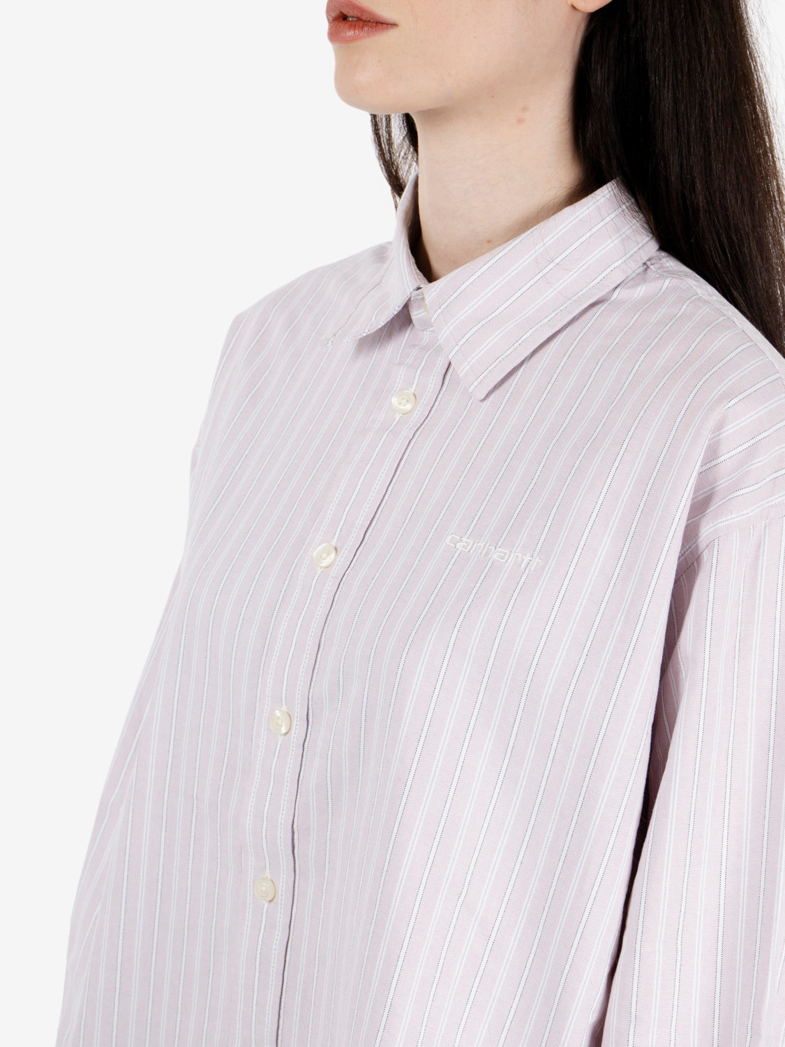 W' L/S Kanan Shirt stripe hortensia