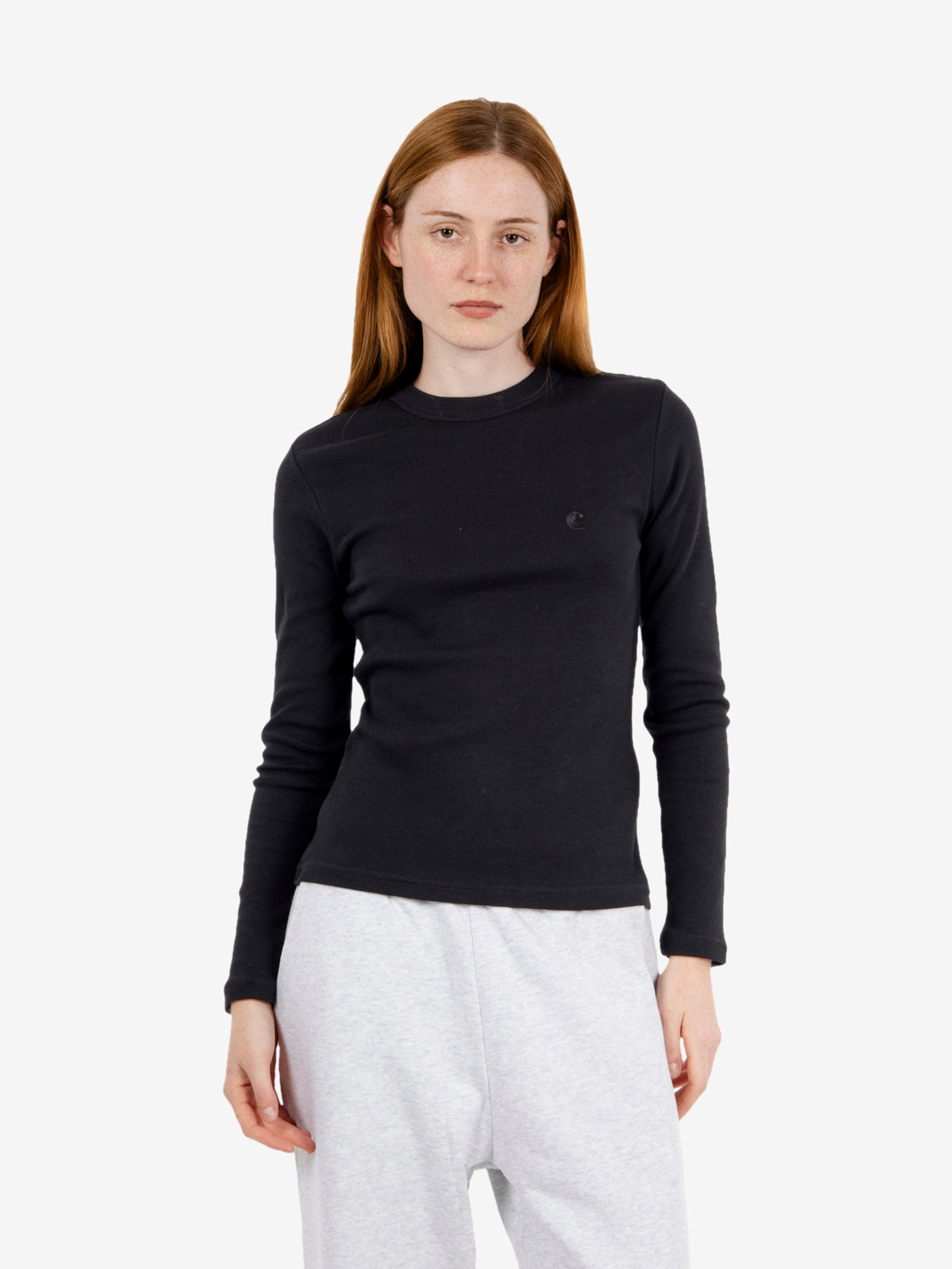 W' L/S Philipa t-shirt black