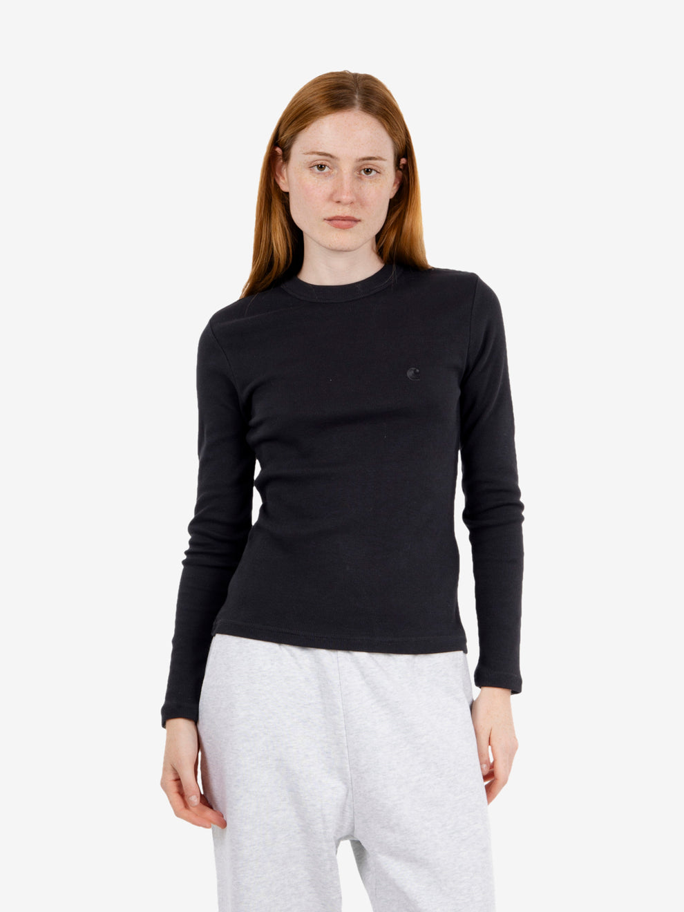 W' L/S Philipa t-shirt black