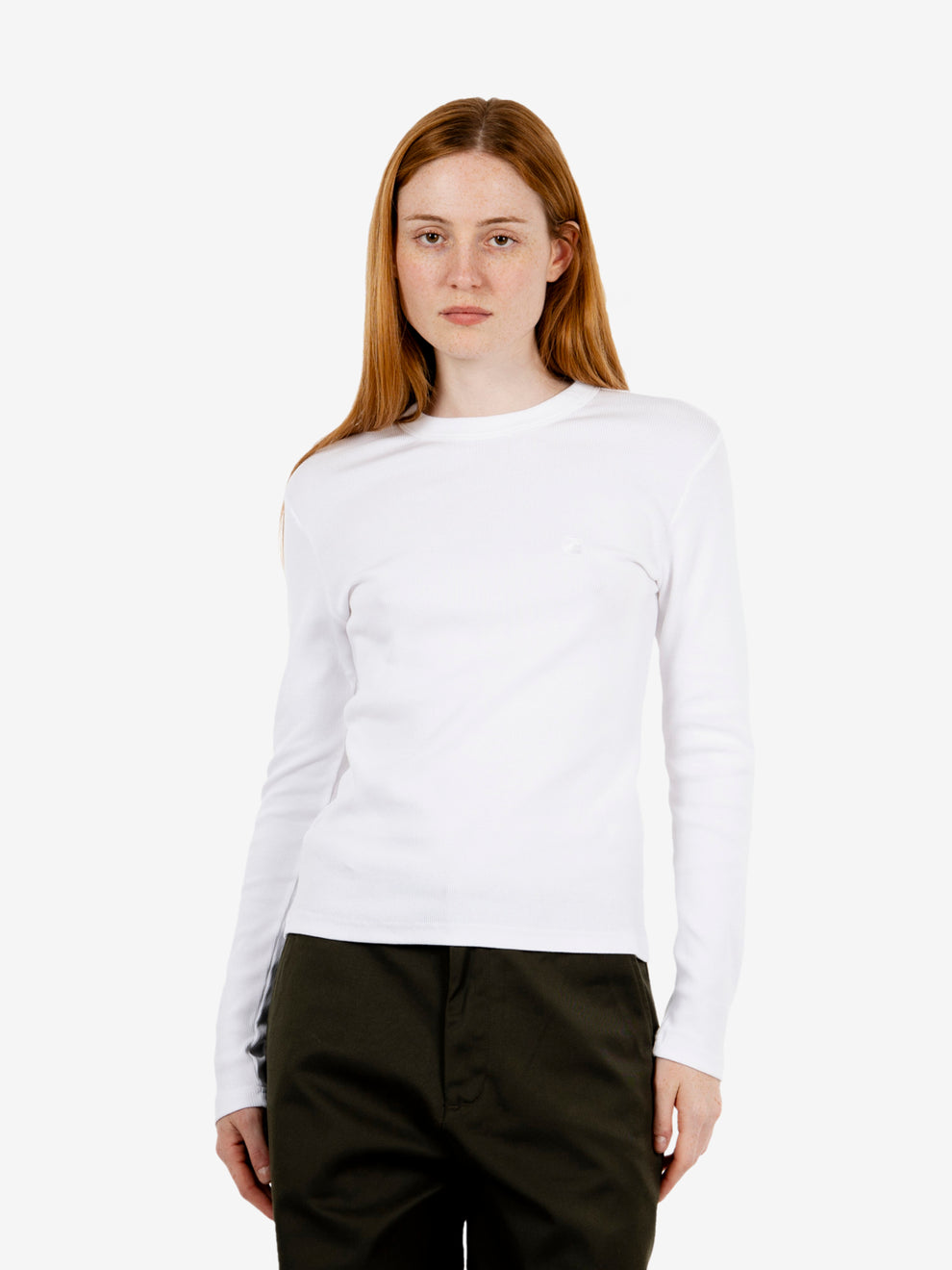 Women's Long Sleeve Philipa T-Shirt White