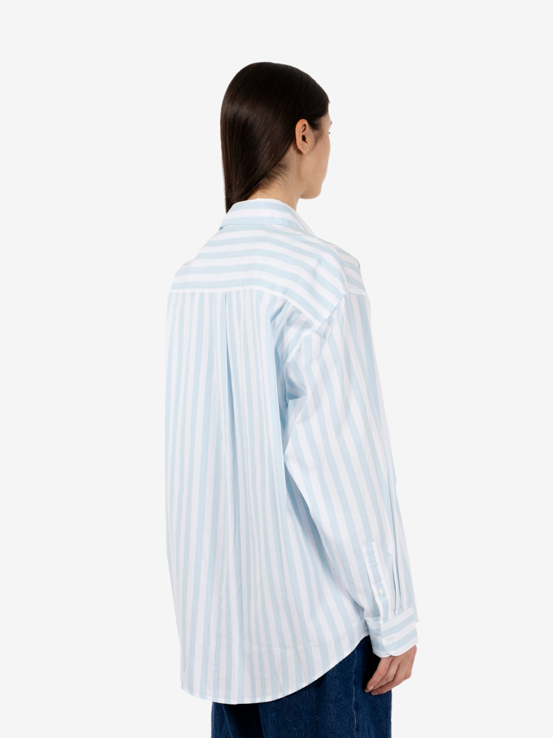 W' L/S Royce Shirt icaria / white