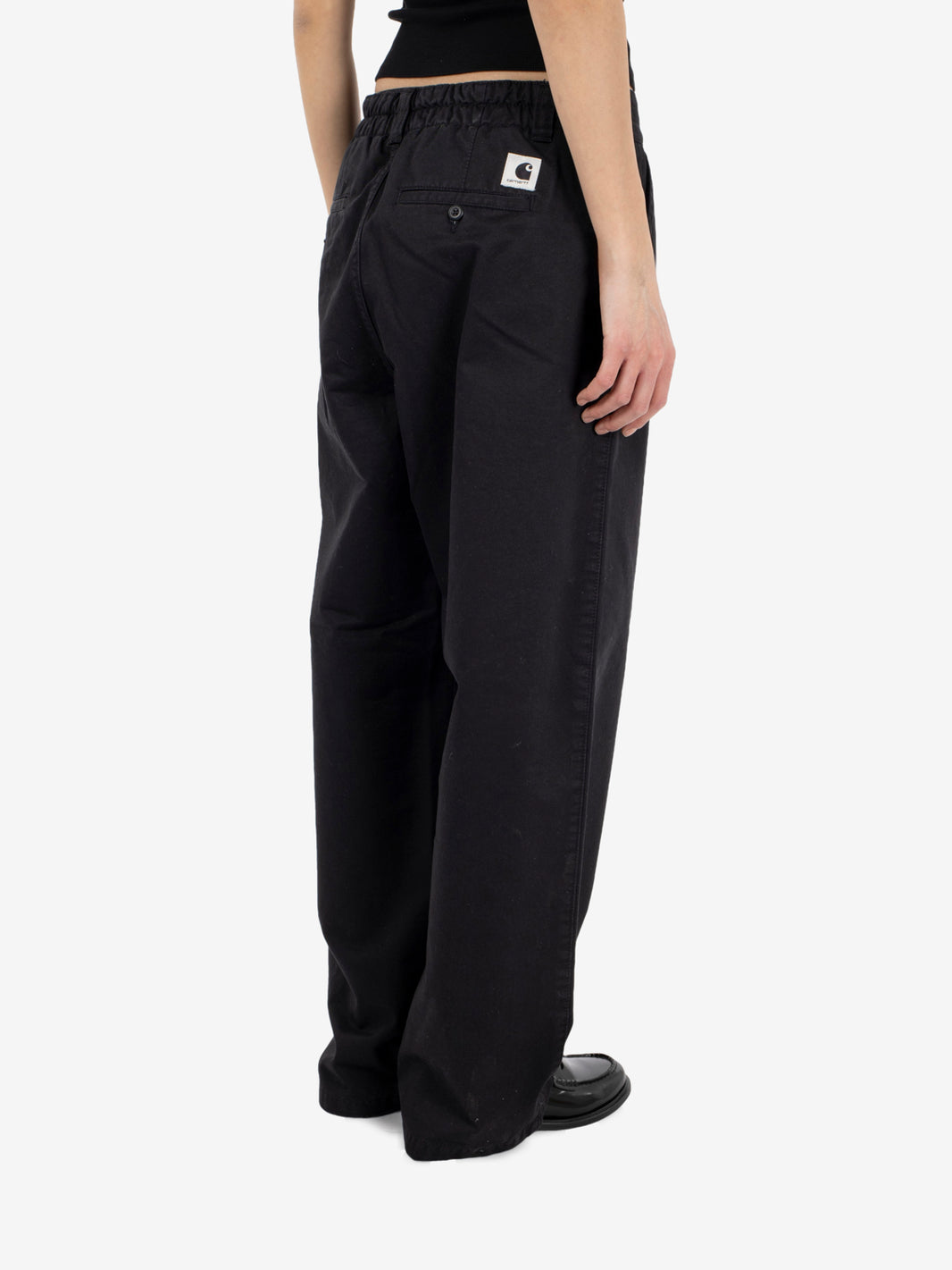 W' Marv Pant black stone washed