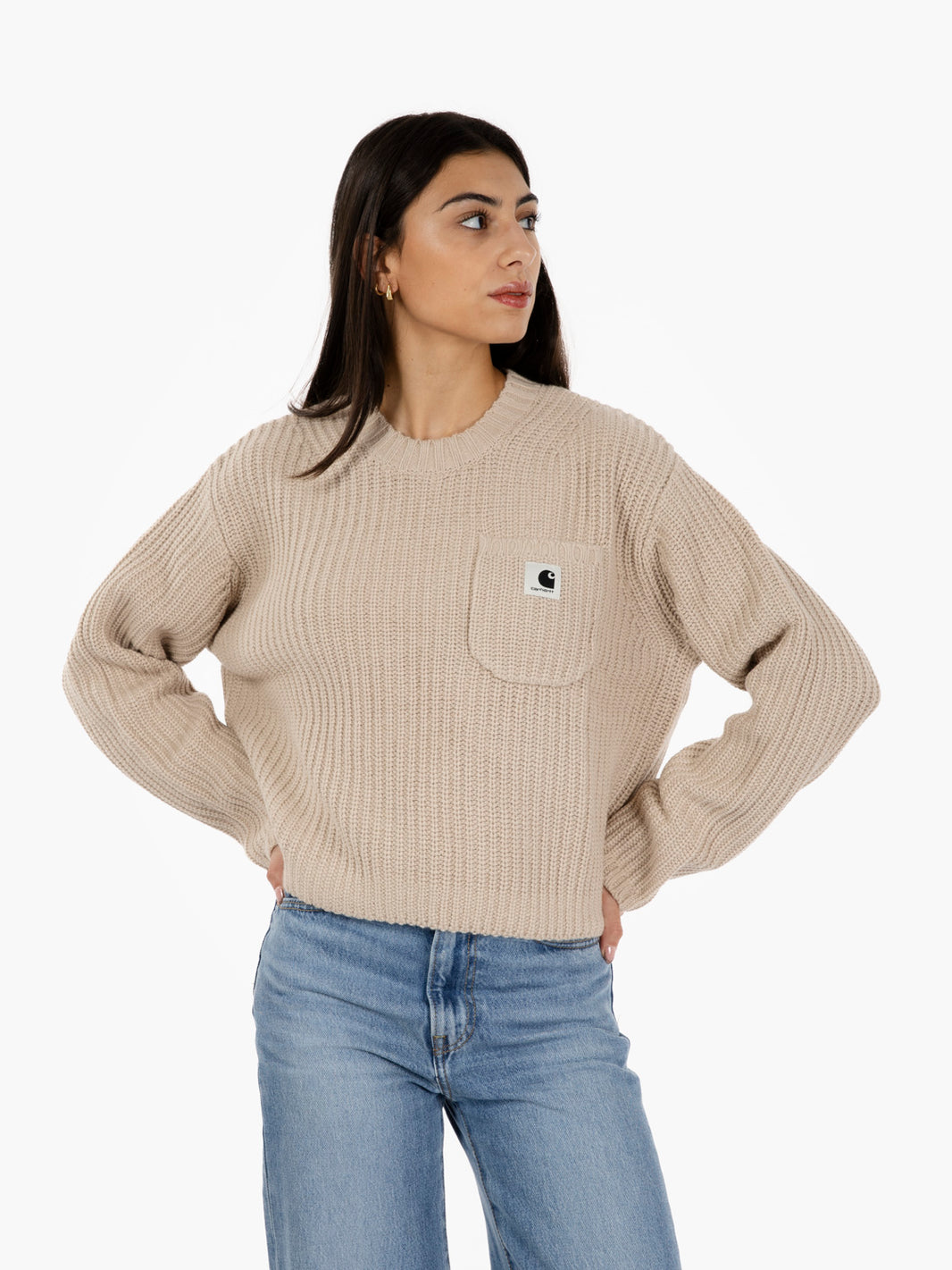 W' Mira sweather fleur de sel