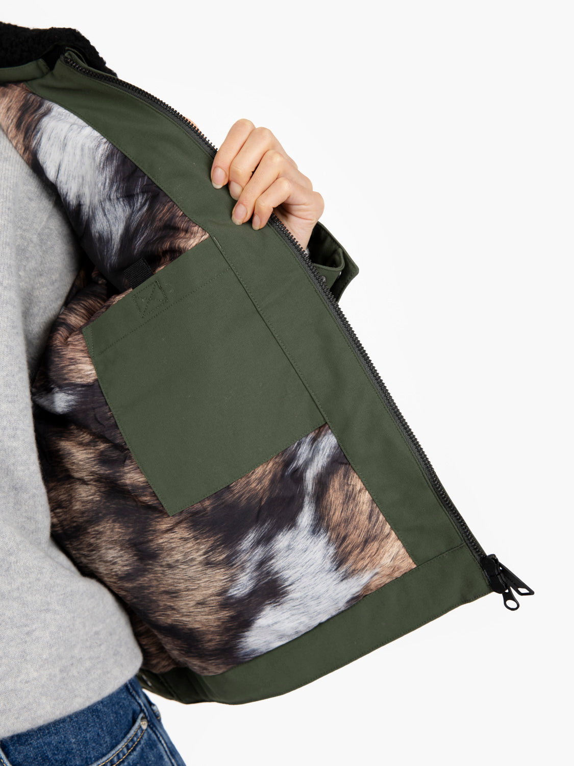 W' Newkirk jacket opuntia / wild dog print