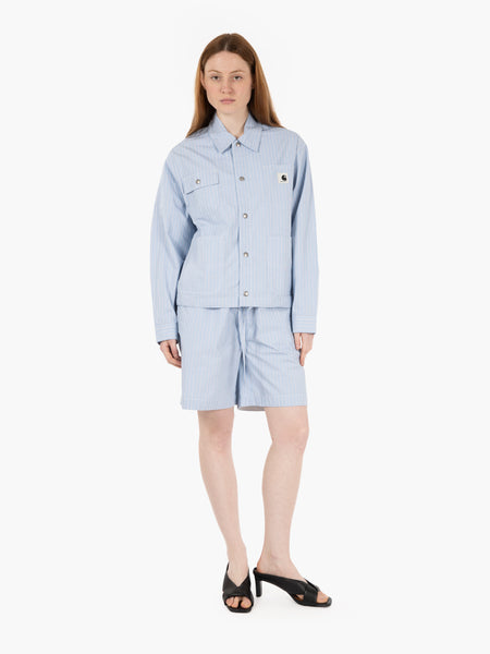 W Nota Shirt Jac Dova Stripe Bluebird