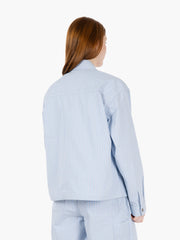 Carhartt WIP - W Nota Shirt Jac Dova Stripe Bluebird