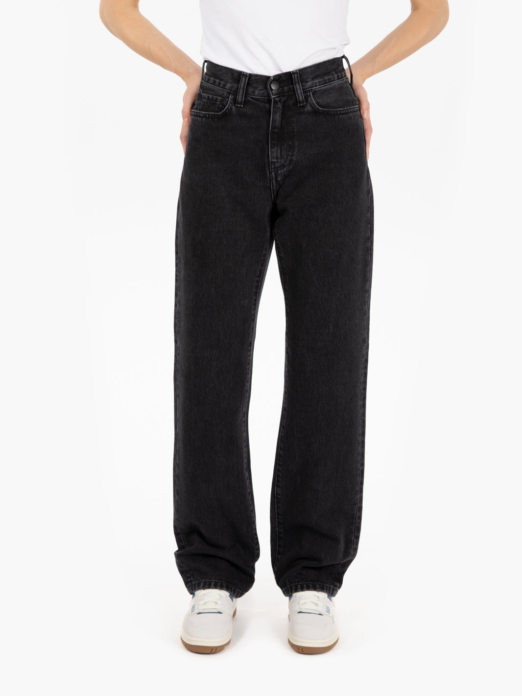 W' Noxon Pant black stone washed 