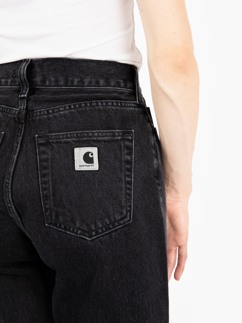 W' Noxon Pant black stone washed