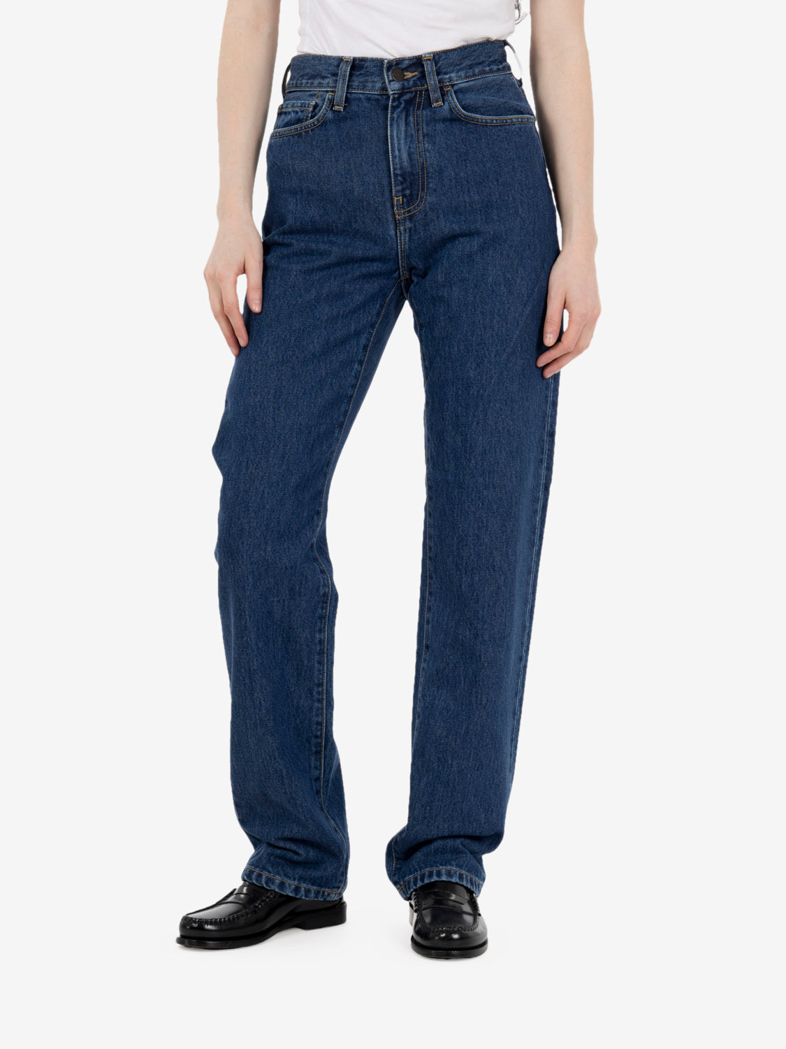 W' Noxon pant blue stone washed 