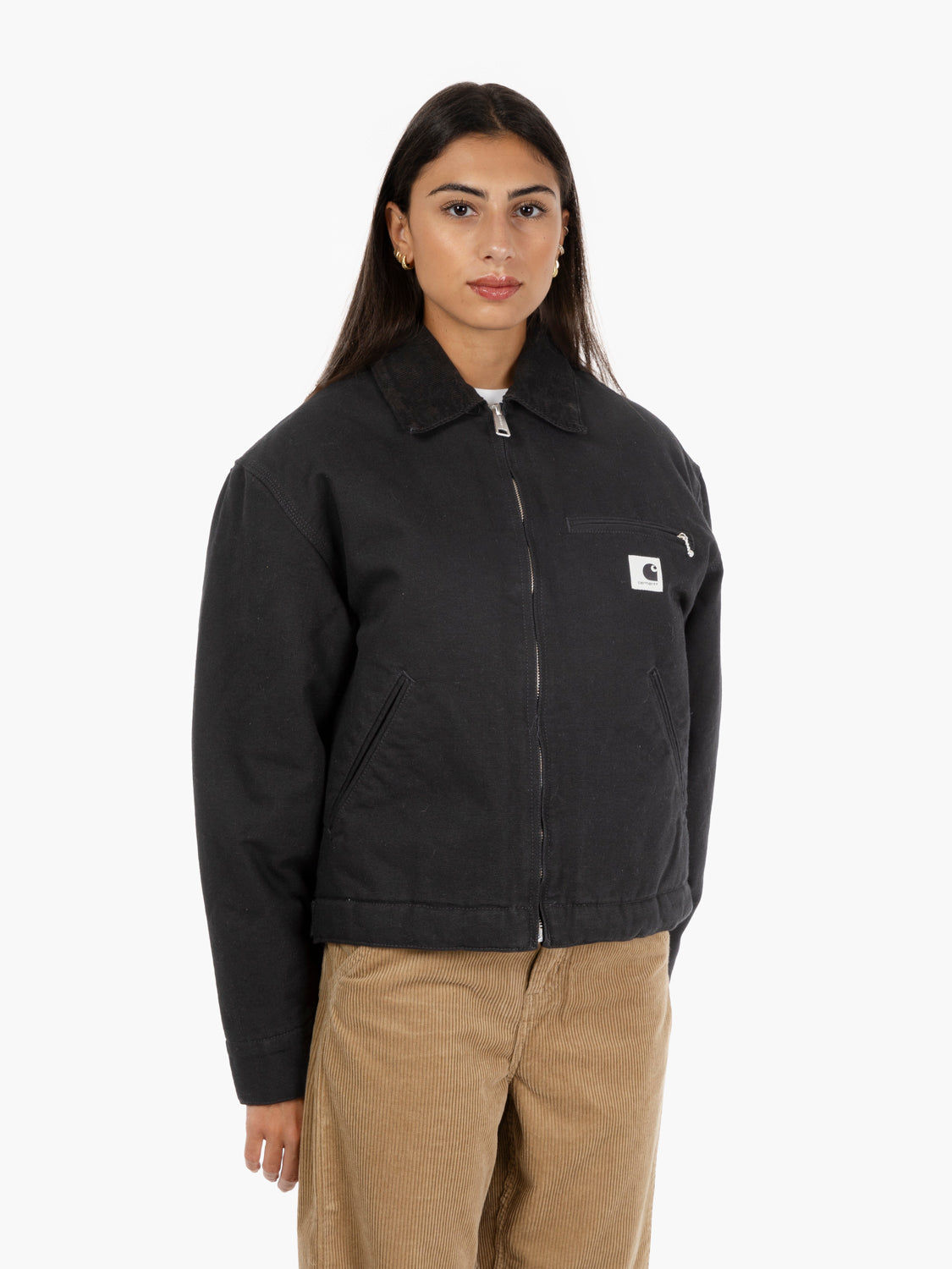 W'Og Detroit Jacket black / black rinsed