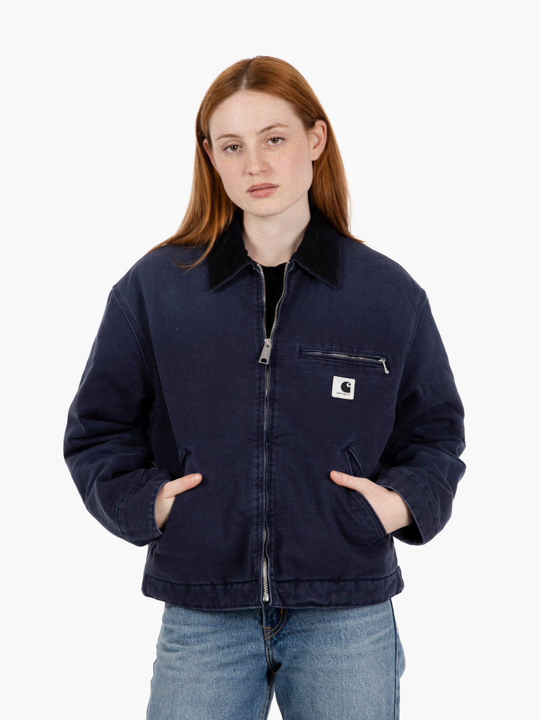 W' OG Detroit jacket dark navy / black