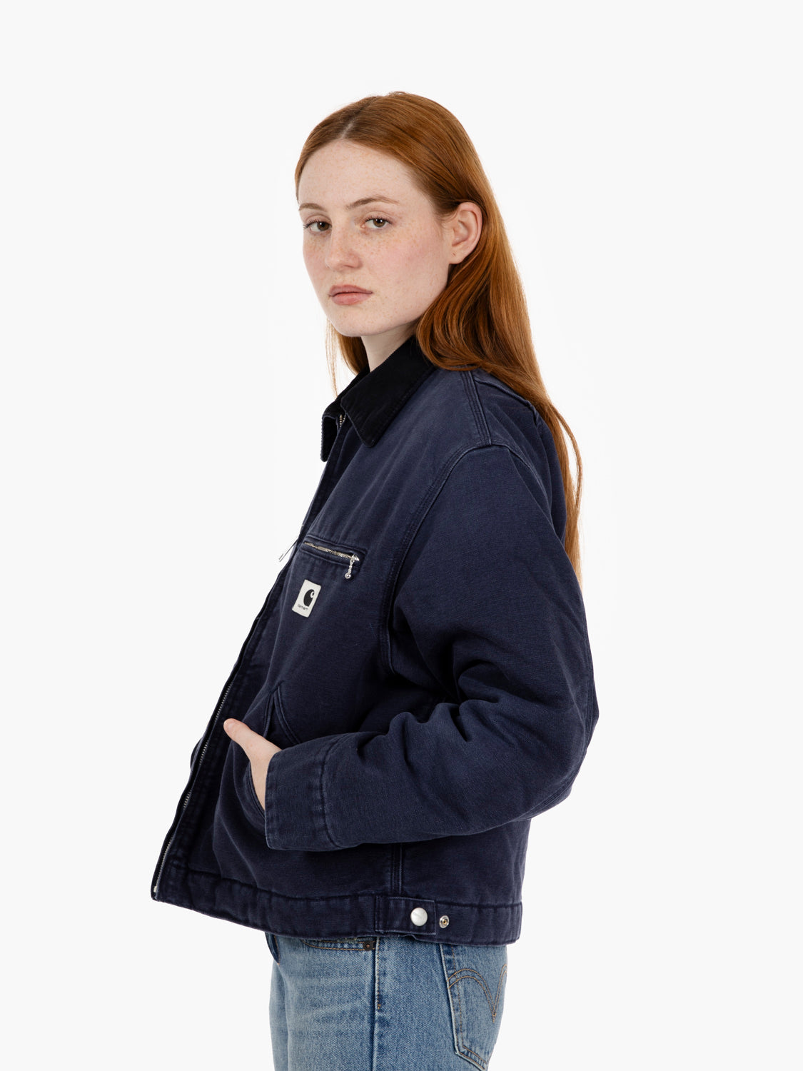 W' OG Detroit jacket dark navy / black