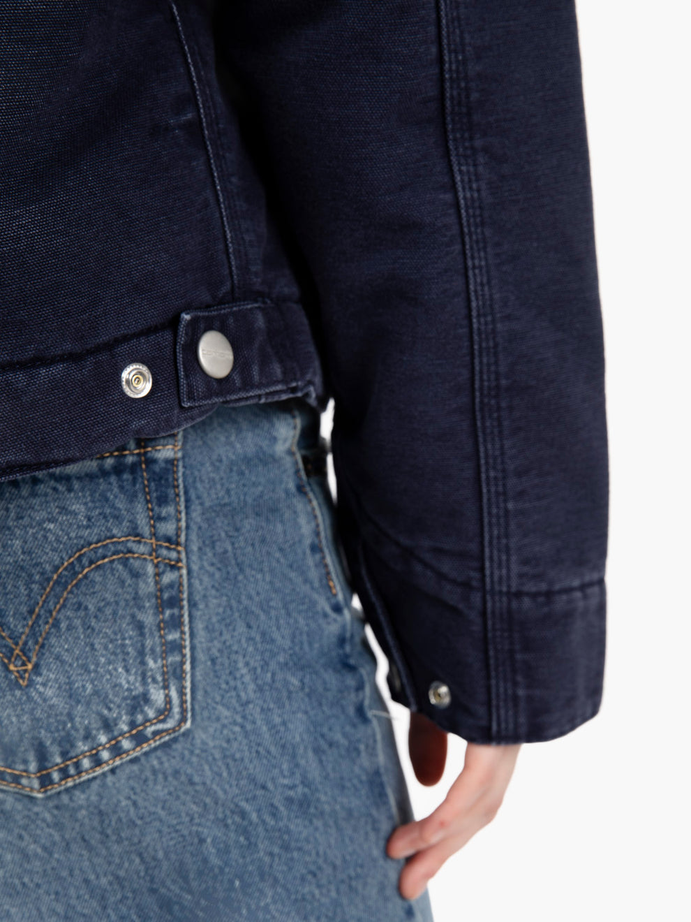 W' OG Detroit jacket dark navy / black