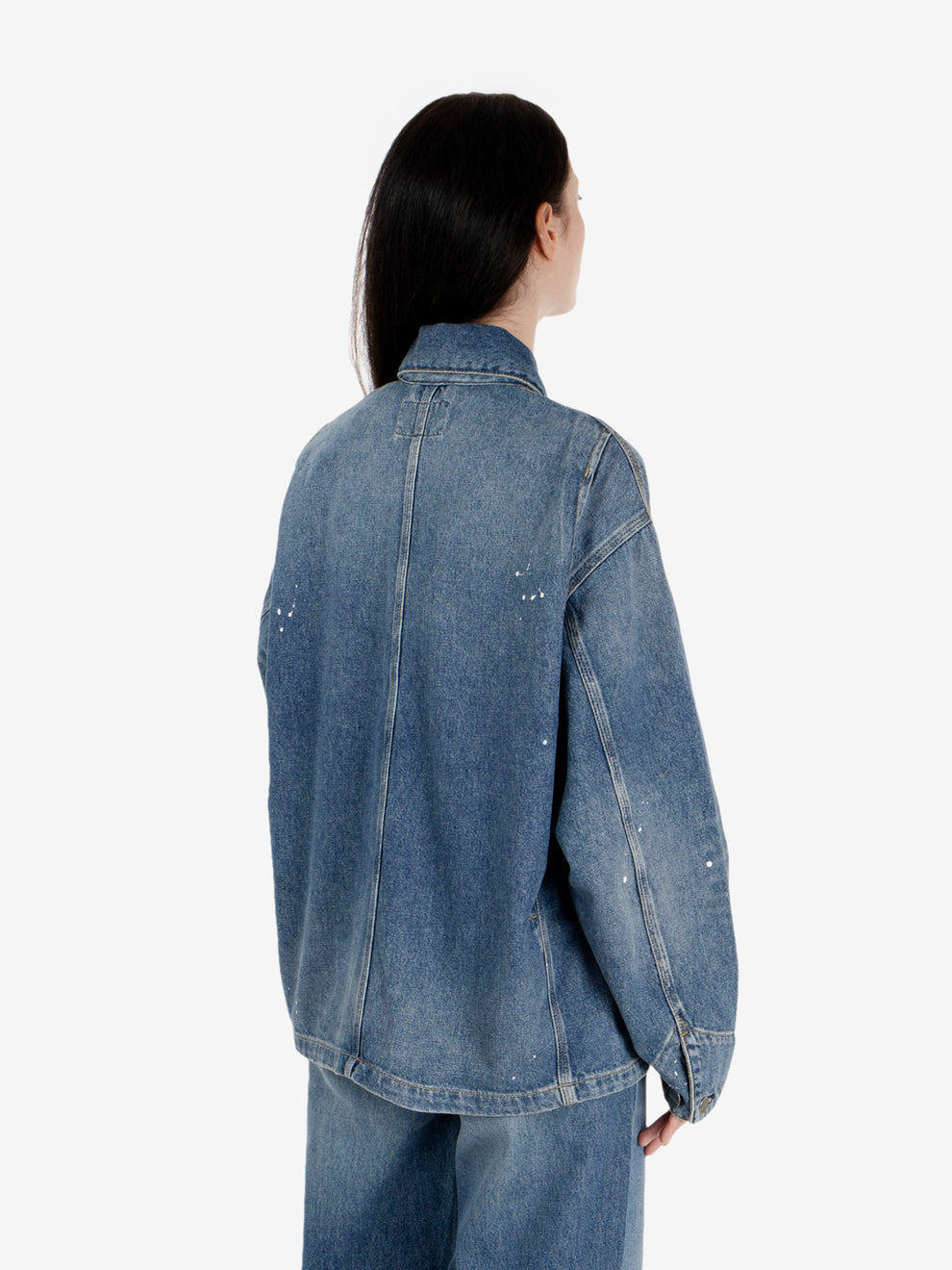 W' OG Michigan coat blue