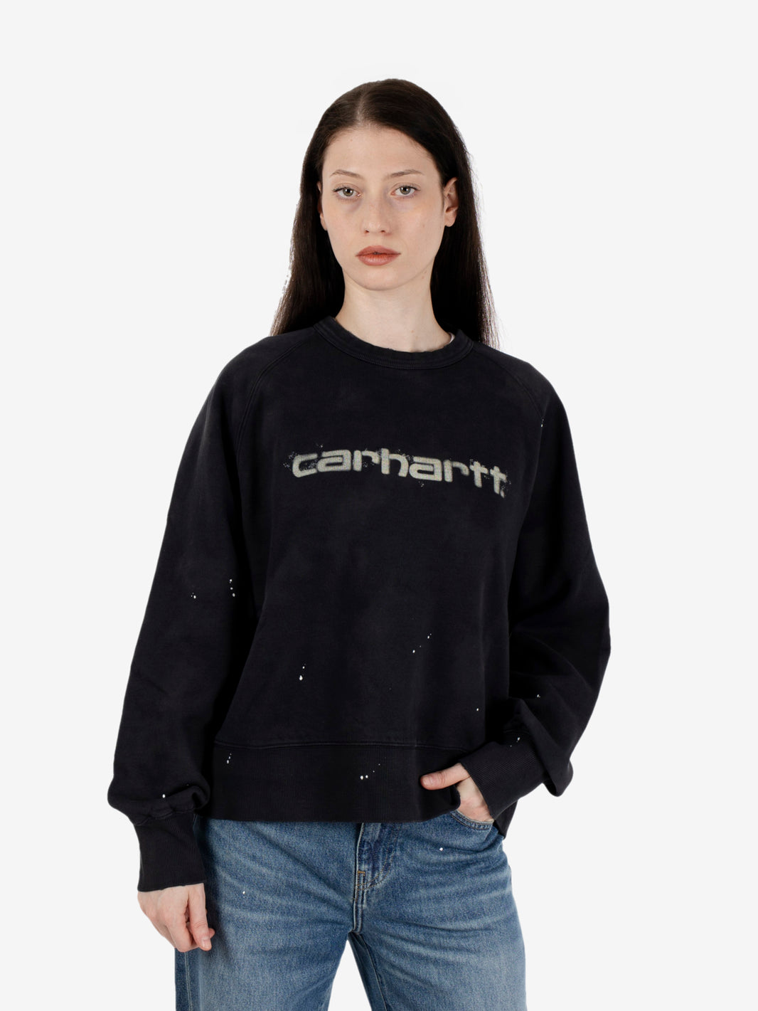 W' Painter Sweatshirt black