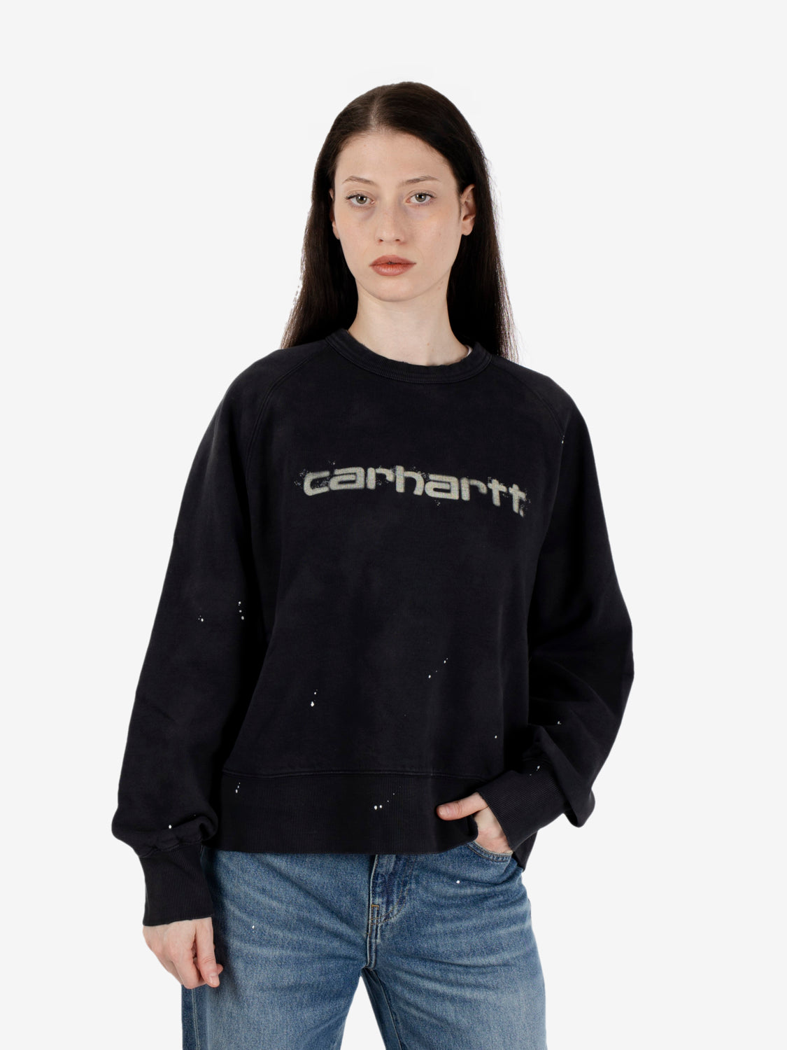 W' Painter Sweatshirt black