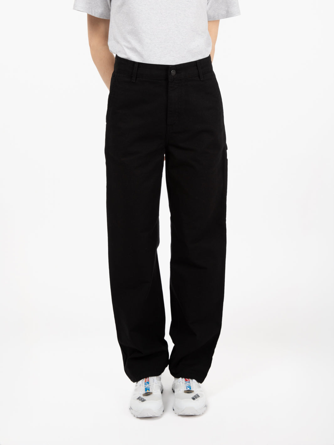 W' Pierce Pant Straight Black