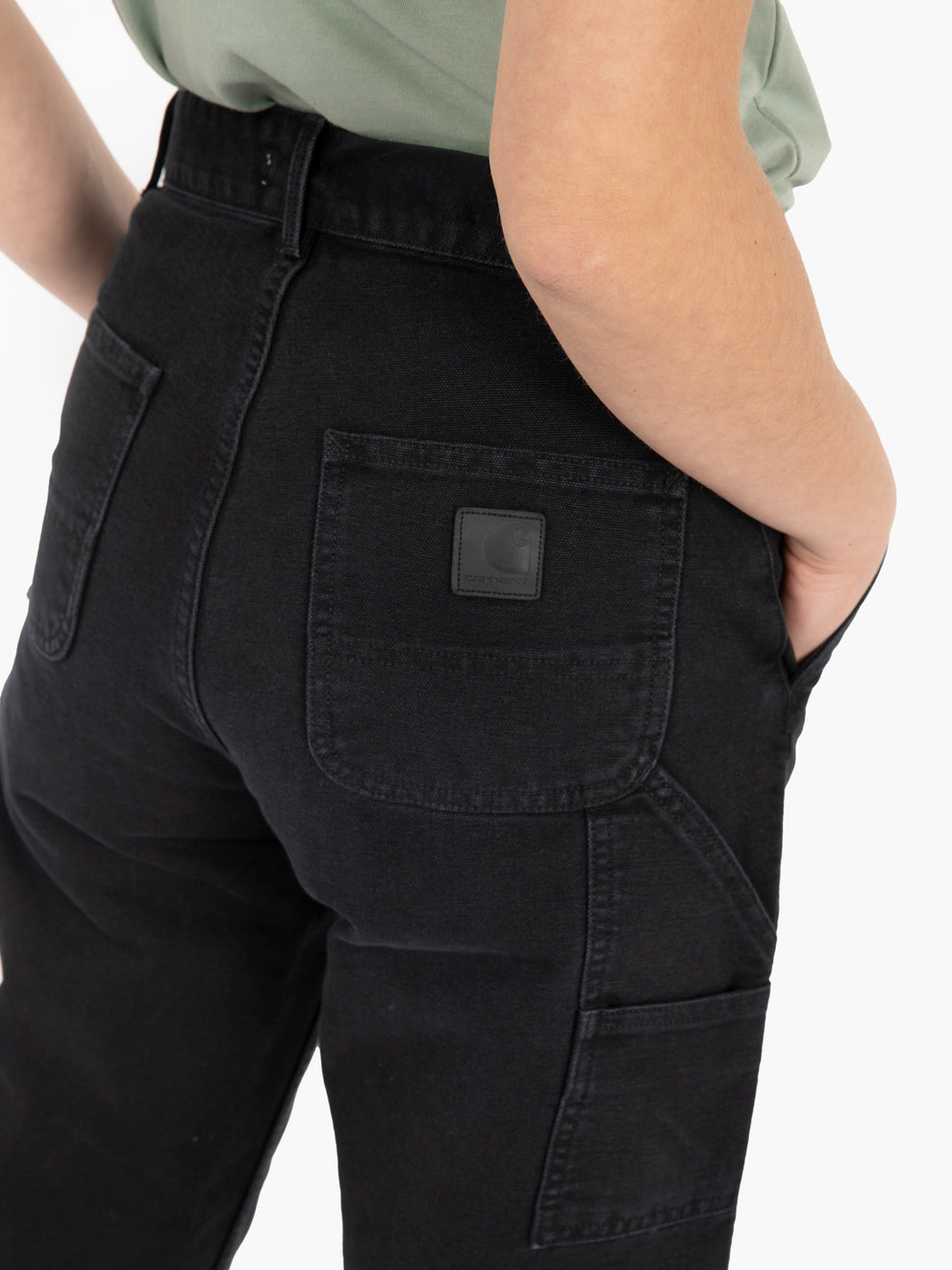 W' Pierce straight pant black 