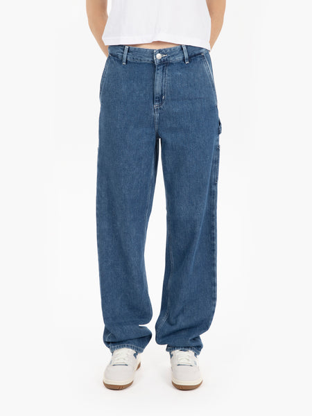 W' Pierce Pant Straight Blue