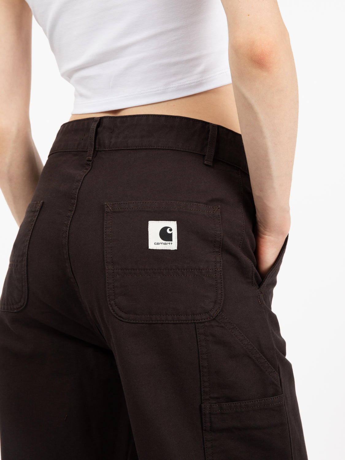 W' Pierce Pant Straight Tobacco