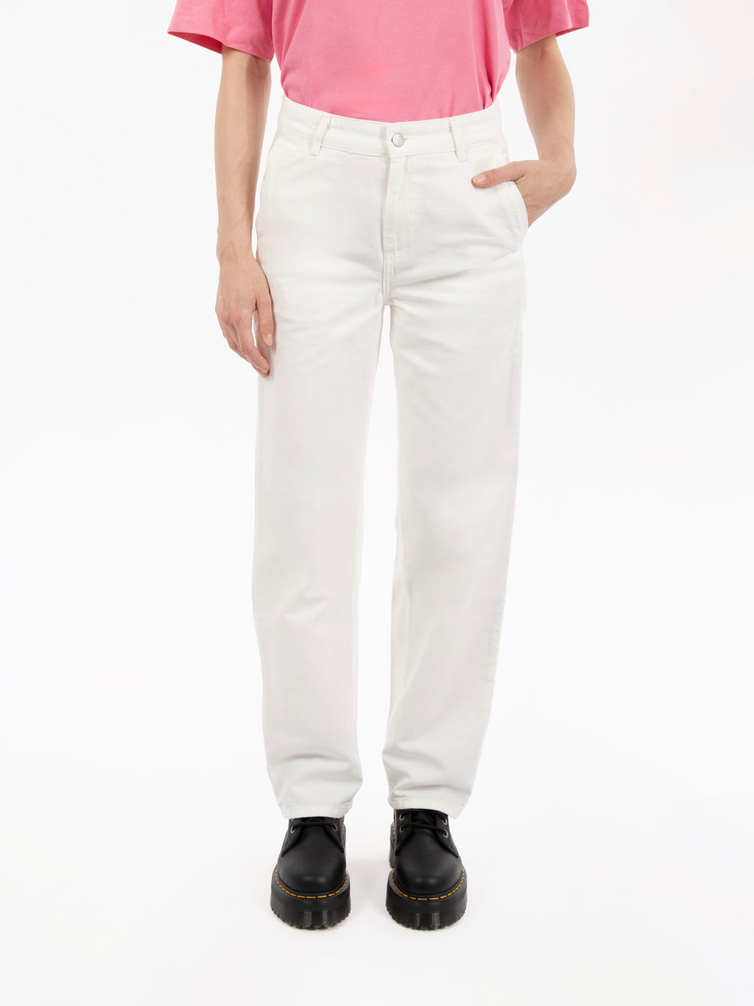 W' Pierce pant straight wax