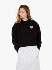 Carhartt WIP - W' Productions sweat black / fuxia