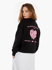 Carhartt WIP - W' Productions sweat black / fuxia