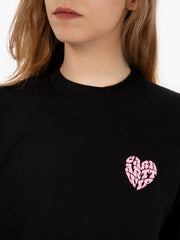 Carhartt WIP - W' Productions sweat black / fuxia