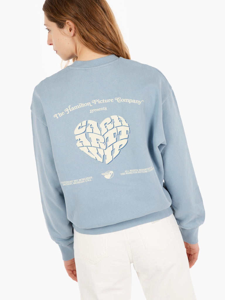 Carhartt WIP - W' Productions Sweat Frosted Blue