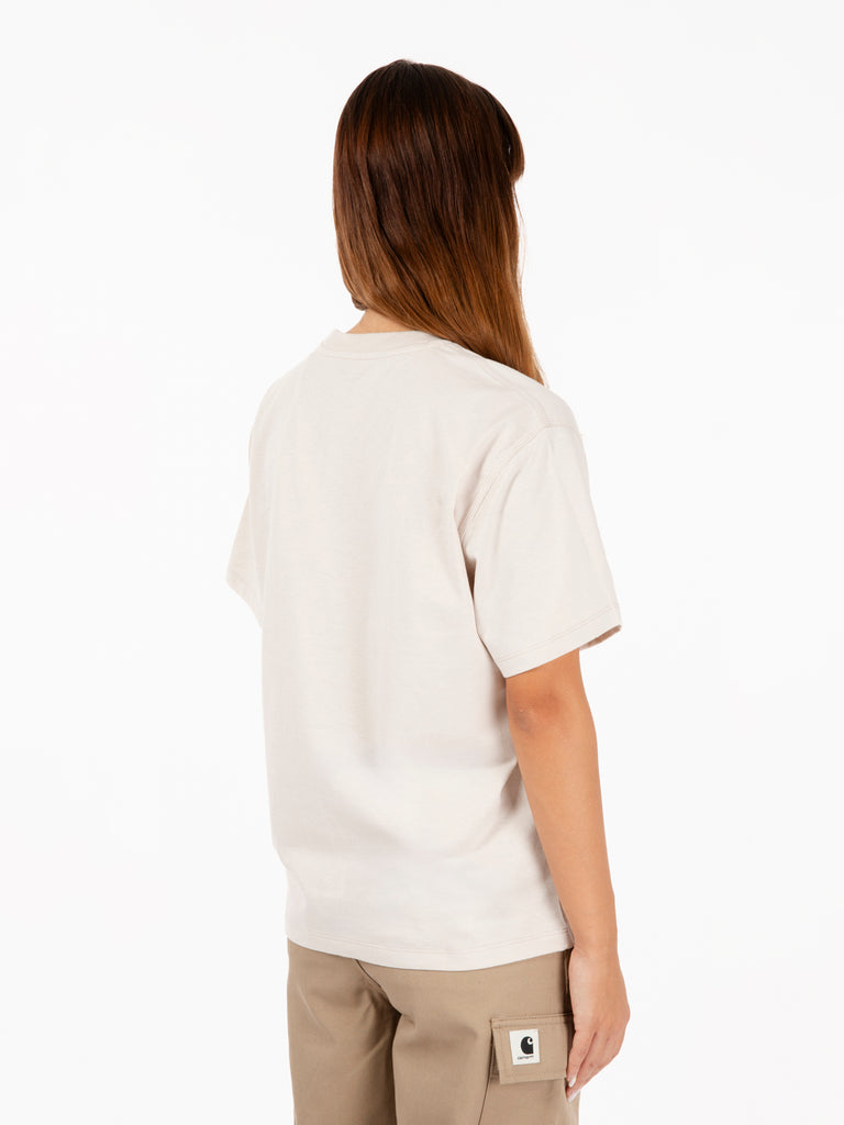 Carhartt WIP - W' S/S American Script T-Shirt moonbeam