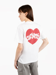 Carhartt WIP - W' S/S Amour t-shirt white / tuscany