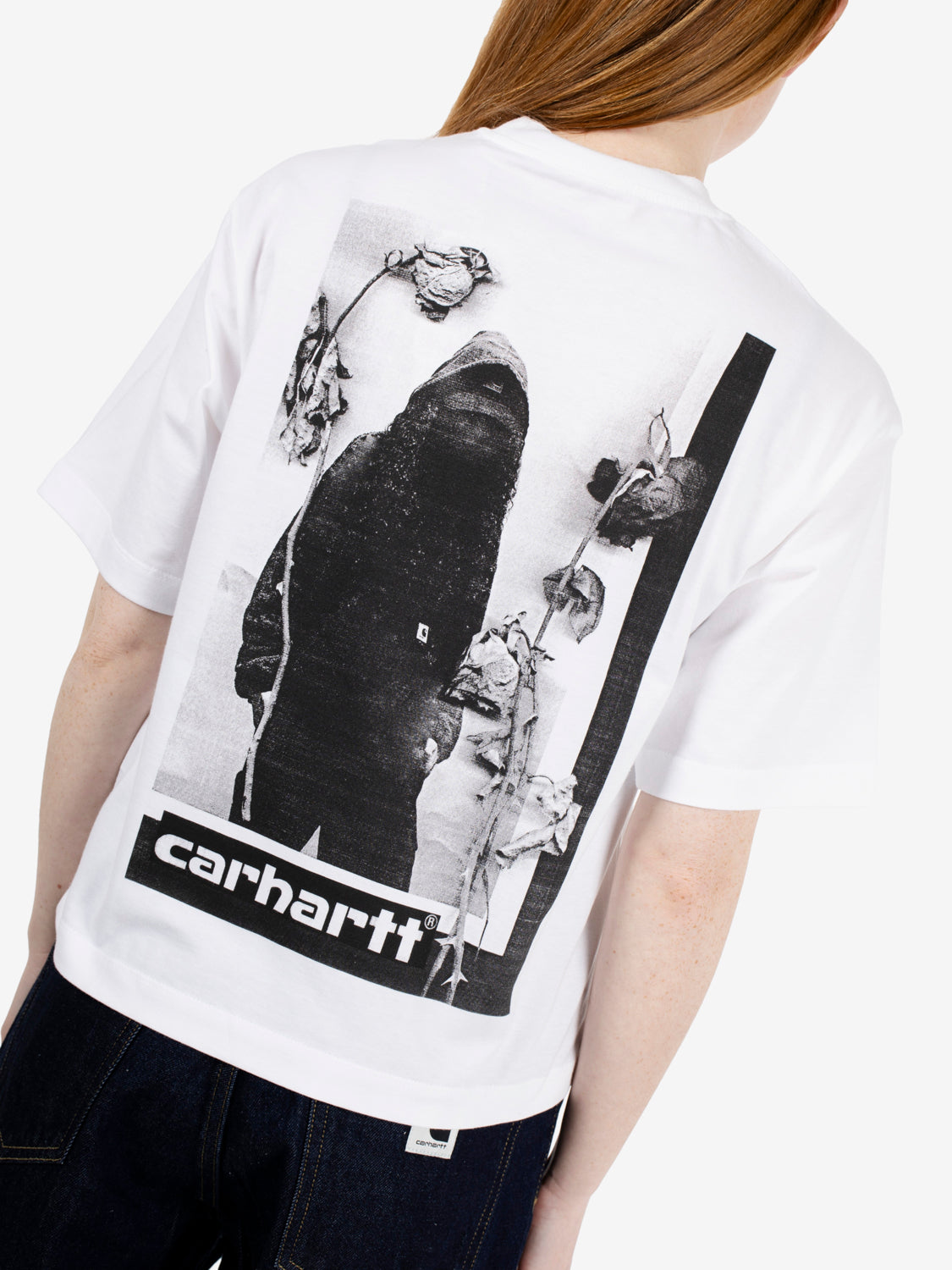 W S/S Archive Script t-shirt white