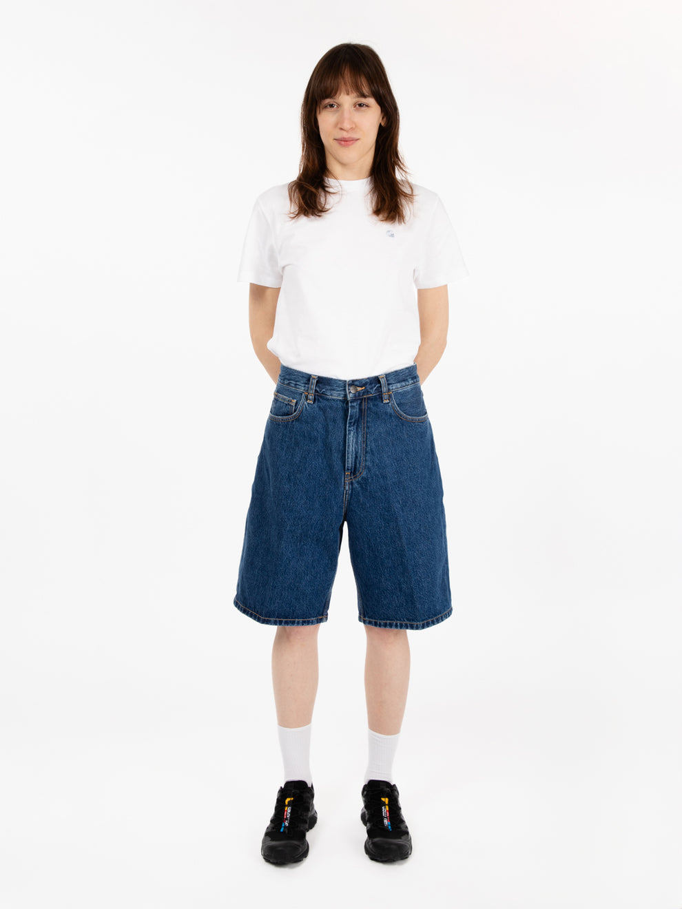 W' S/S Casey T-Shirt White / Silver