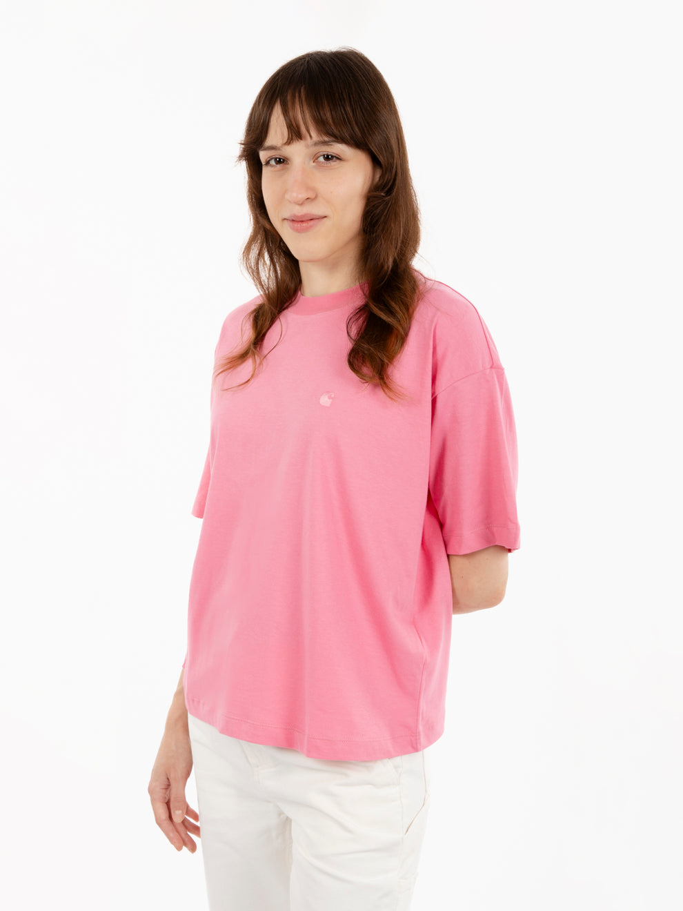 W' S/S Chester t-shirt charm pink
